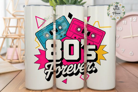 80s Forever Retro Cassette 20oz Wrap