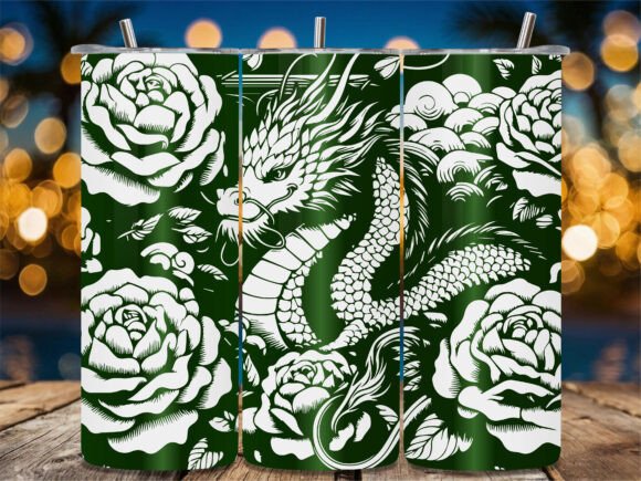 Floral Dragon Japanese Art: A Designer's Review