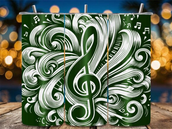 Musical Treble Clef Swirl: A Designer's Review
