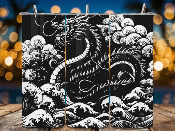 Sea Dragon Great Wave Art: A Designer's Review