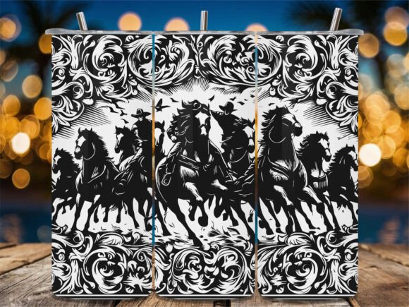 Western Floral Horse Scene: A Designer's Review